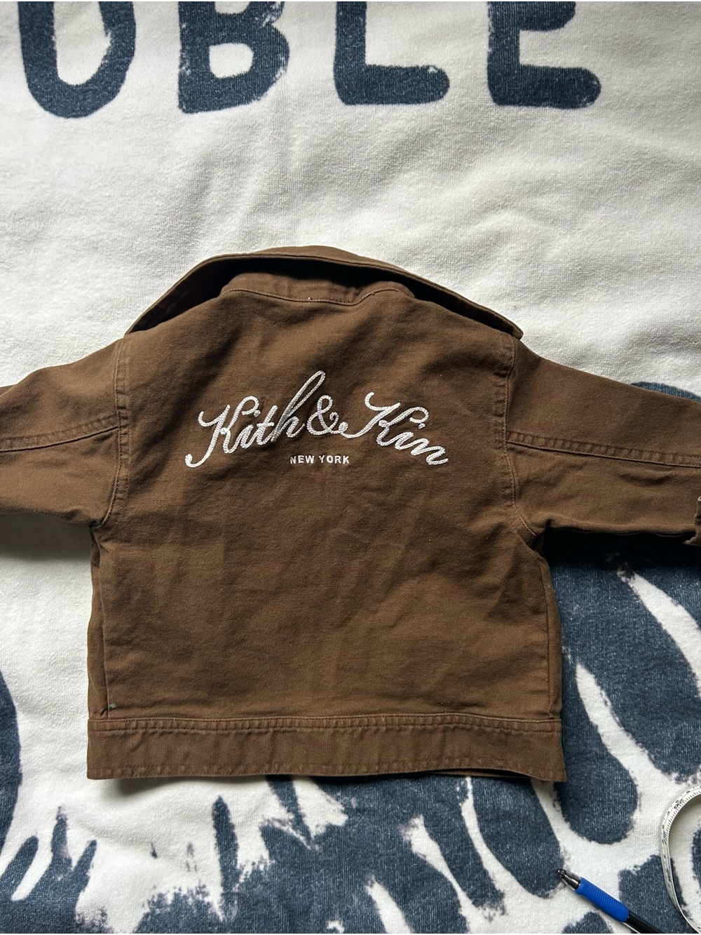 Kids Brown Button-Up Jacket by Kith & Kin - Picture 2 of 6